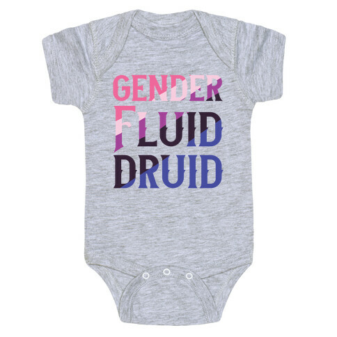 Genderfluid Druid  Baby One-Piece