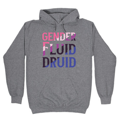 Genderfluid Druid  Hooded Sweatshirt