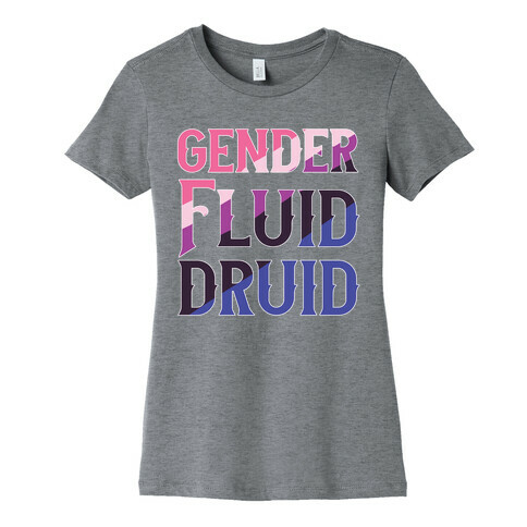 Genderfluid Druid  Womens T-Shirt