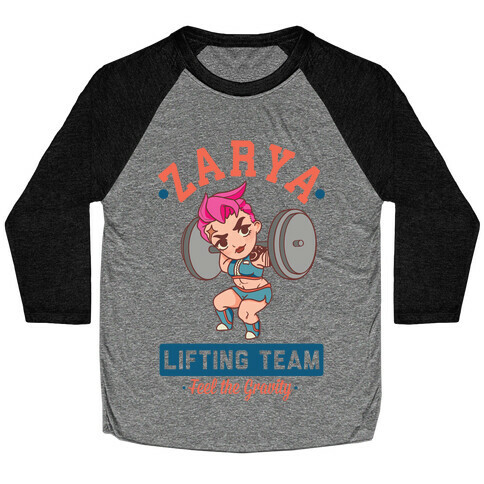 Zarya Lifting Team Baseball Tee