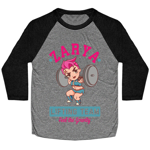 Zarya Lifting Team Baseball Tee