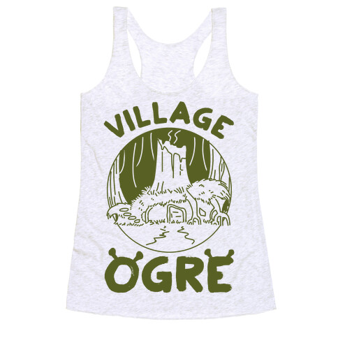Village Ogre Racerback Tank Top