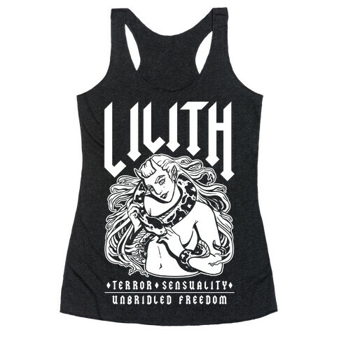 Lilith Terror Sensuality Unbridled Freedom Racerback Tank Top