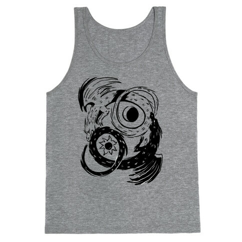 Dark-Light Ouroboros  Tank Top