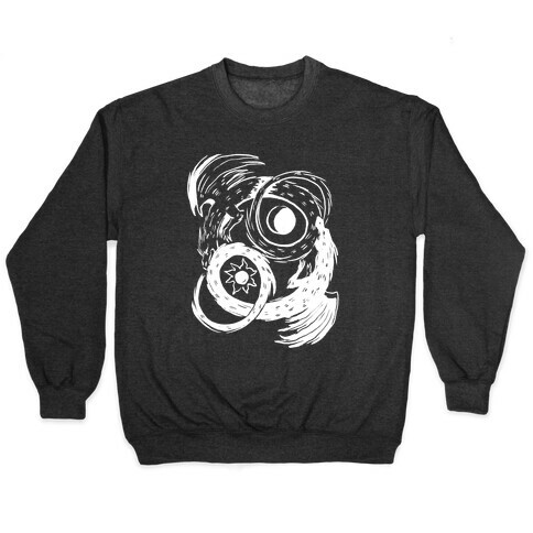 Dark-Light Ouroboros  Pullover