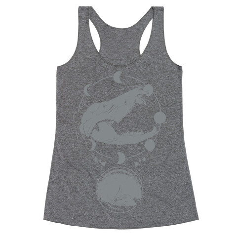 Occult Trash Possum  Racerback Tank Top