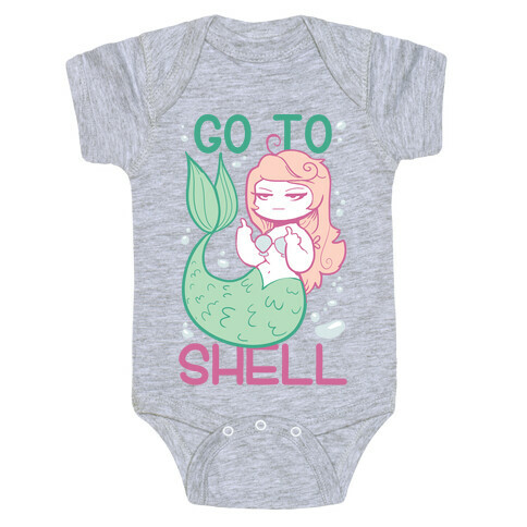 Go To Shell Baby One-Piece