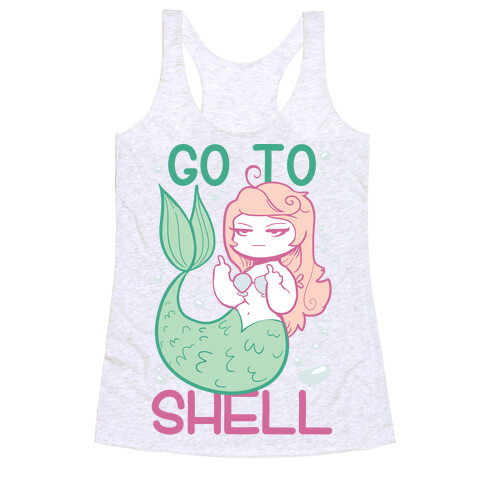 Go To Shell Racerback Tank Top