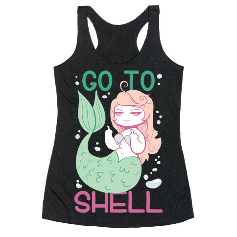 Go To Shell Racerback Tank Top