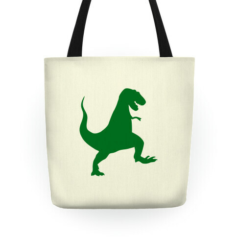 Green T-Rex Tote