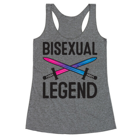 Bisexual Legend Racerback Tank Top