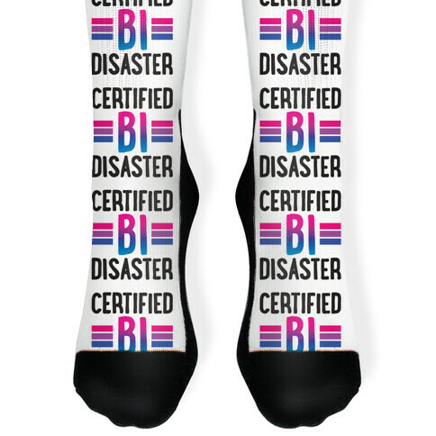 Certified Bi Disaster Sock
