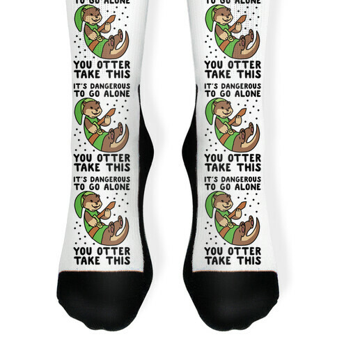 It's Dangerous to Go Alone, You Otter Take This Sock