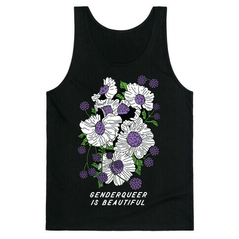 Genderqueer is Beautiful Tank Top