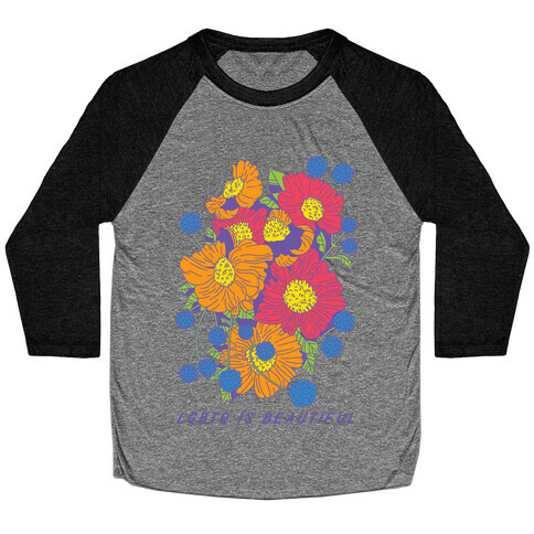 LGBTQ is Beautiful Baseball Tee