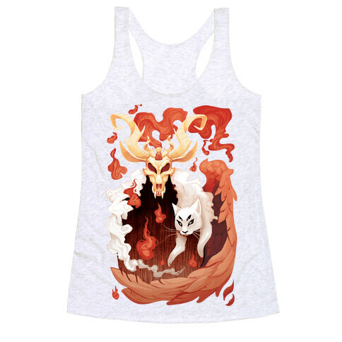 Demon's familiar Racerback Tank Top