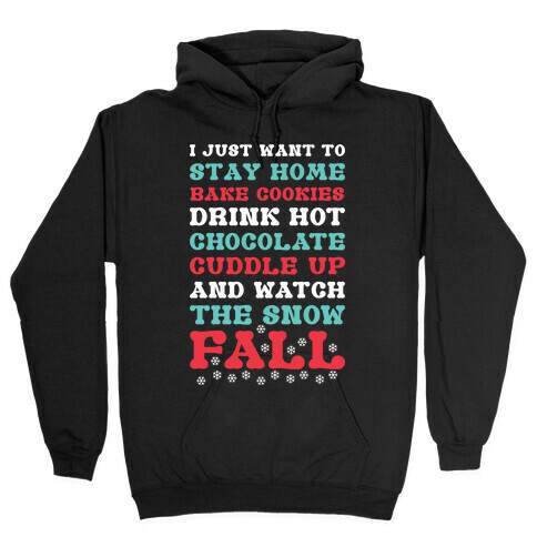 Snow Fall Hooded Sweatshirt