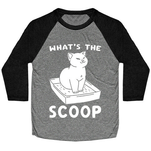 What's the Scoop Baseball Tee