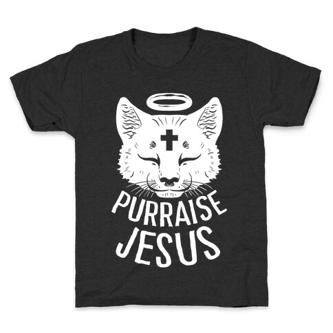 Purraise Jesus Kids T-Shirt