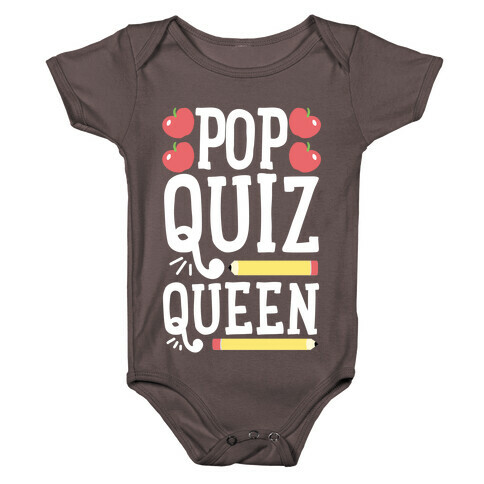 Pop Quiz Queen Baby One-Piece