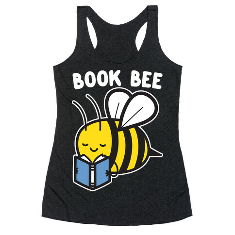 Book Bee Racerback Tank Top