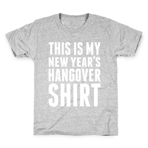 New Year's Hangover Kids T-Shirt