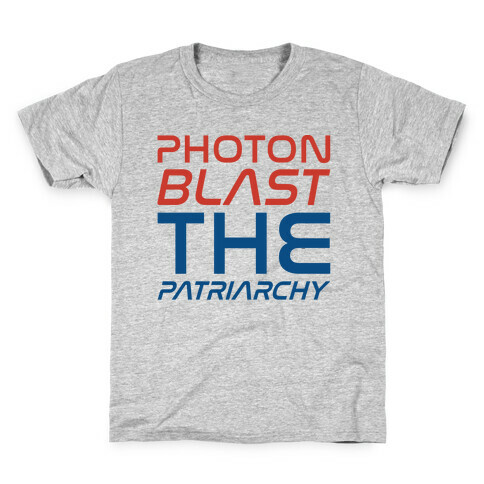 Photon Blast The Patriarchy Parody Kids T-Shirt