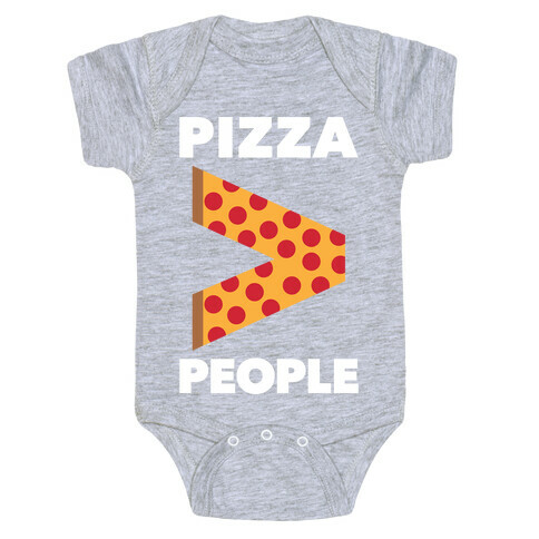 Pizza > People Baby One-Piece