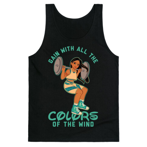 Gain with all the Colors of the Wind Pocahontas Parody Tank Top