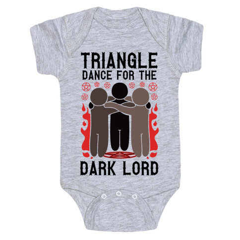 Triangle Dance For The Dark Lord Baby One-Piece