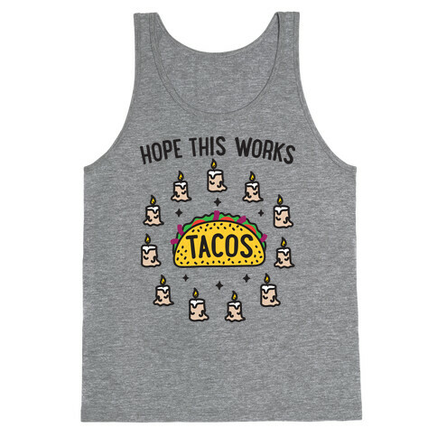 Tacos Summoning Circle Tank Top