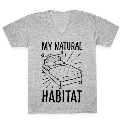 My Natural Habitat V-Neck Tee Shirt