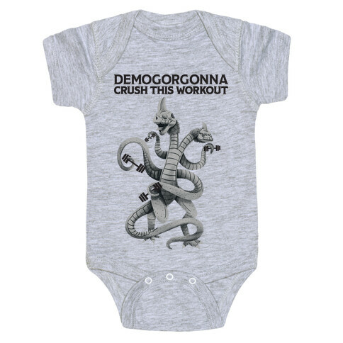 Demogorgonna Crush This Workout Baby One-Piece