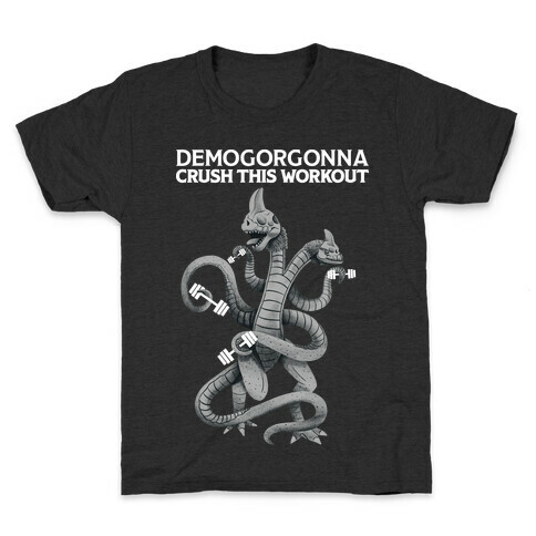 Demogorgonna Crush This Workout Kids T-Shirt