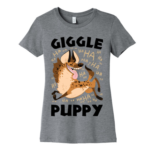 Giggle Puppy Womens T-Shirt