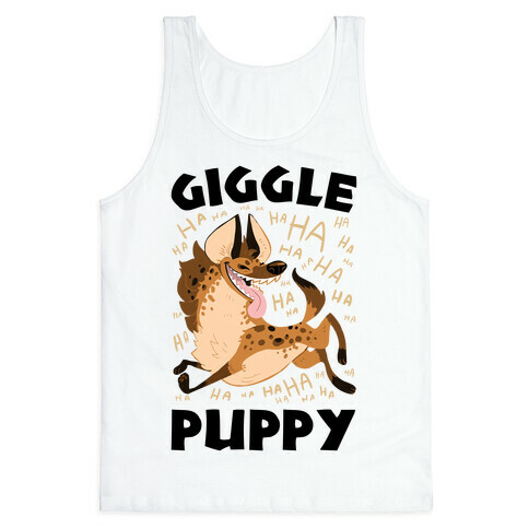 Giggle Puppy Tank Top