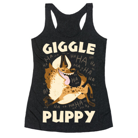 Giggle Puppy Racerback Tank Top