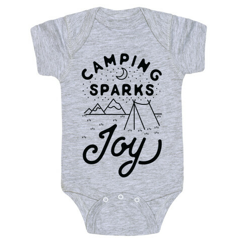 Camping Sparks Joy Baby One-Piece