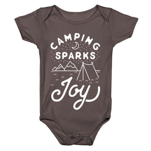 Camping Sparks Joy Baby One-Piece