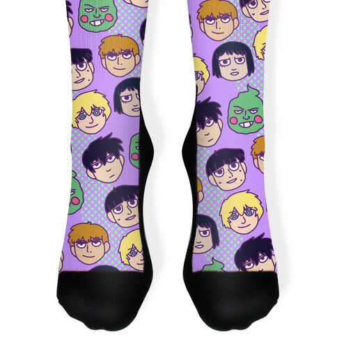 Mob Psycho 100 Pattern Sock