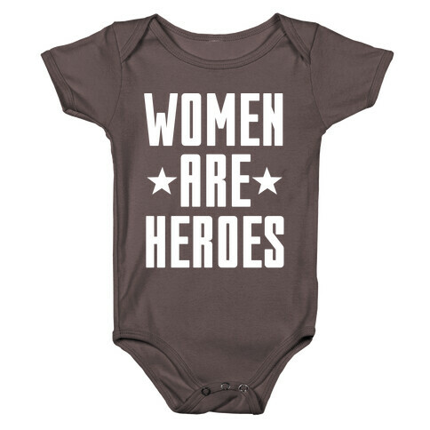 Women Are Heroes Baby One-Piece