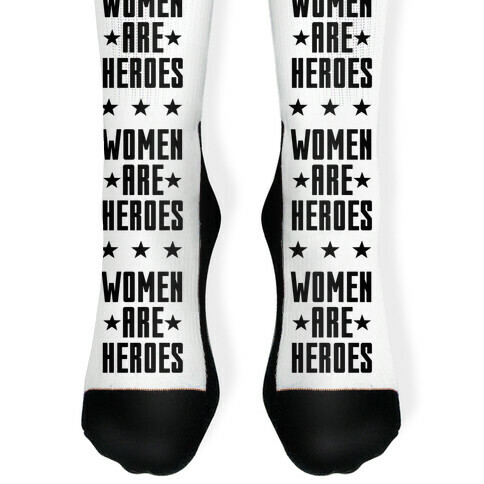 Women Are Heroes Sock