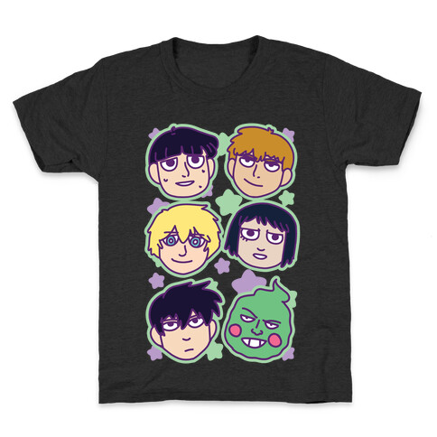 Mob Psycho 100 Pattern Kids T-Shirt