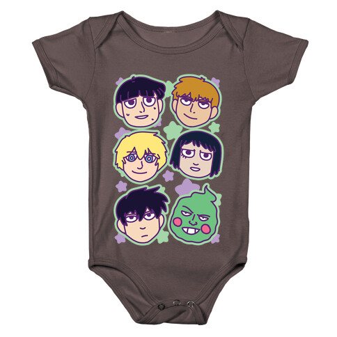 Mob Psycho 100 Pattern Baby One-Piece