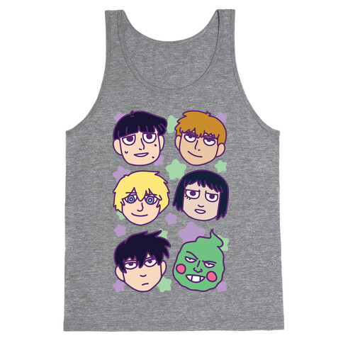 Mob Psycho 100 Pattern Tank Top