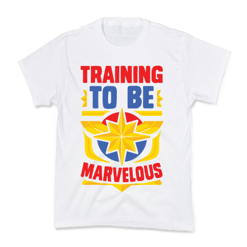 Traning to be Marvelous Kids T-Shirt