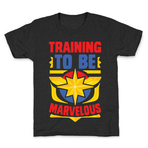 Traning to be Marvelous Kids T-Shirt
