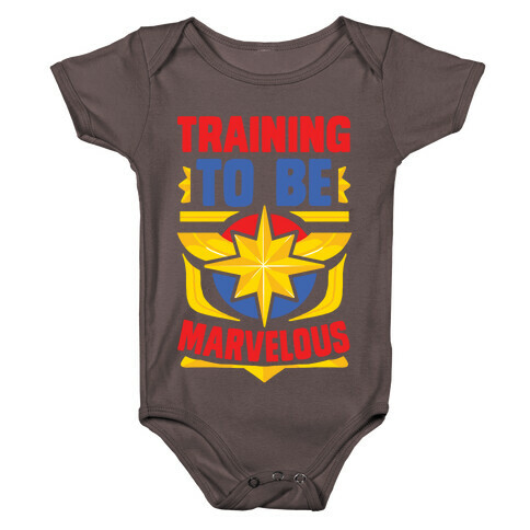 Traning to be Marvelous Baby One-Piece