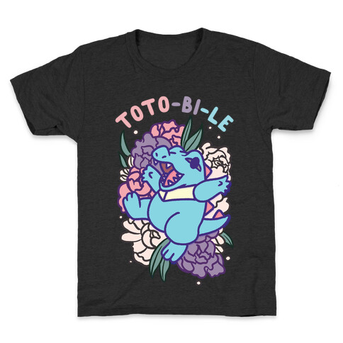 Toto-bi-le Totodile Bisexual Parody Kids T-Shirt