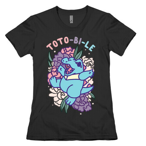 Toto-bi-le Totodile Bisexual Parody Womens T-Shirt